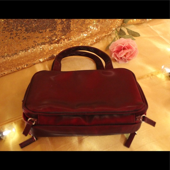 Burgundy Cosmetic Bag - Picture 3 of 7